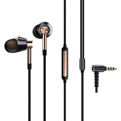 Three-unit ring iron in-ear wire headset