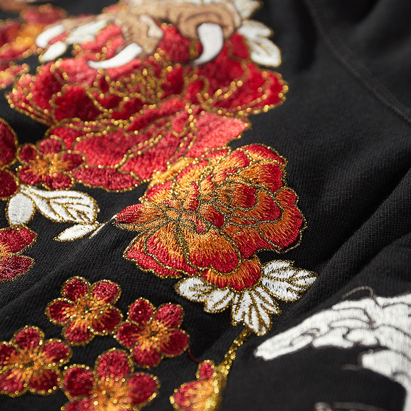 Heavy Industry Embroidered Hoodie Men's Dragon